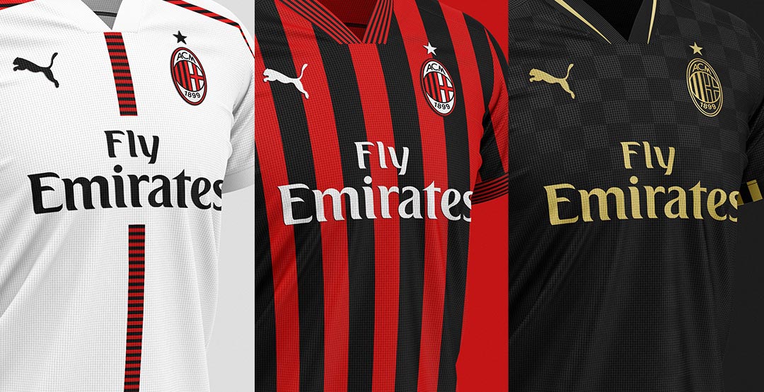 Ac milan 2020 2024 kits